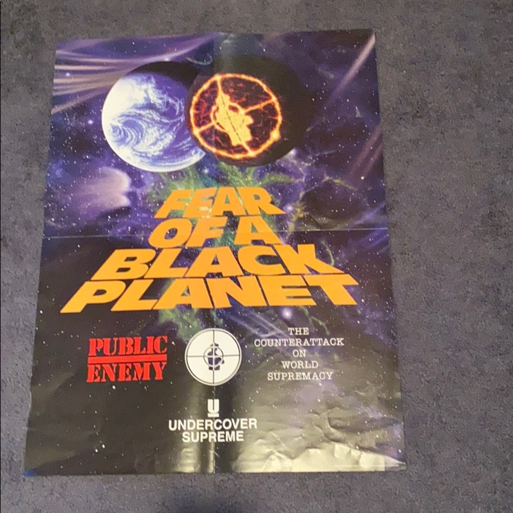 Supreme/ Undercover Public Enemy poster